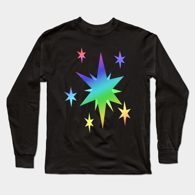 MLP - Cutie Mark Rainbow Special - Long Sleeve T-Shirt by ariados4711